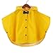 Toddler Rain Day Outerwear Baby Rain Jacket Infant Raincoat YELLOWBowknot S 2-3Y