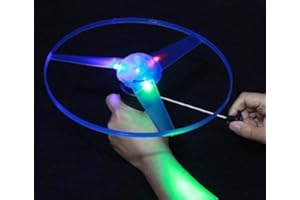 Fliegen Spielzeug, Taozoey LED Leuchtspielzeug Partyartikel, Propeller Spielzeug Kinder, Bambus Libellen Led, Nachtleuchtendes Spielzeug Partyartikel Kindergeburtstag(Zufällige Farbe)