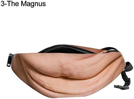 Beautydecor Dad Bag Dad Bod Universal Flesh Colored Men Fat Beer Belly Fanny Waist Bag Pack (3. The Magnus)
