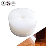 tira silicona ropa Fuerte adhesivo en la parte posterior: adhesivo Pegue firmemente a la grieta del borde de la ventana / puerta. Sellado de manera segura los huecos superiores y laterales.