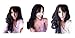 TWO SIDE SWEEPING CLIP IN ON FRINGE BANGS HAIRPIECE HAIR PIECE ALL COLOURS FACE FRAMING HUMAN HAIR (GOLDEN BROWN 6)