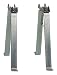 Produktbild König SAT-MWM28 galvanisiertem Stahl Wandhalterungsset mit Mast 28 cm