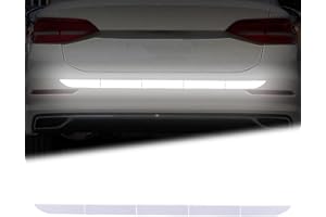 KHDULQ 5 Piezas Cinta reflectiva Blanca, Pegatinas Coche, Pegatina Coche, Pegatinas Reflectantes de Visión Nocturna, Pegatinas Moto, Pegatinas Autoadhesivas Impermeables de Seguridad para Cochepiezas