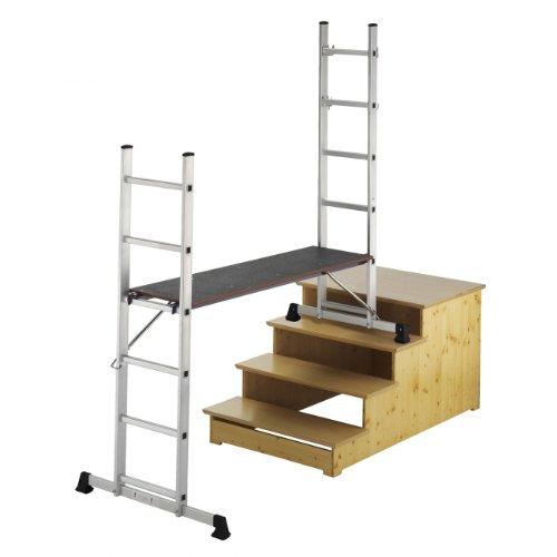 MOBILE ALUMINIUM ARBEITSBÜHNE / MULTIFUNKTIONSGERÜST