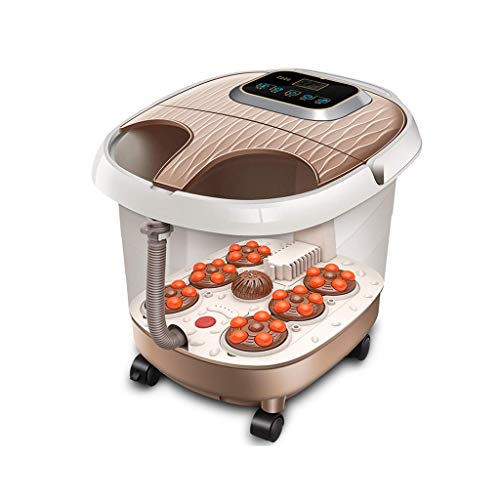 Preisvergleich Produktbild Fußmassagegeräte Fuß-Spa-Massagegerät, Blasenmassage-Pediküre, elektrische Fußmassagemaschine 6 Schriftrollen 30 Kugeln Vollautomatisch im Uhrzeigersinn gegen den Uhrzeigersinn omnidirektionales Knete