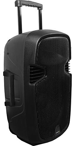 Ibiza Sound HYBRID15VHF-BT - Megafonía portátil, 15 pulgadas