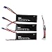 Produktbild legow 3 7,4 V 2700 mAh wiederaufladbare LiPO Batterien mit 3 in 1 Ladekabel für Hubsan h501s X4 RC Quadcopter Drone