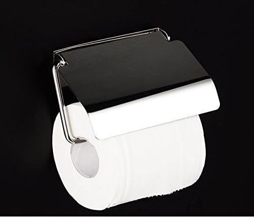 Tray Stainless steel tissue box Box for paper Rectangular waterproof bathroom toilet paper box-C