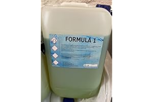 ACCESSORI FORMULA 1 Sgrassante auto motore bicomponente giallo-verde tanica da 25kg F1 RAICAR