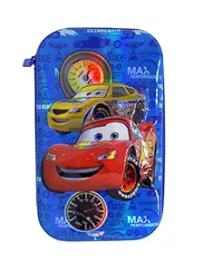 Confidence Zipper Geometry Box for Students , Stationery Kit for School, School Accessories for Students, Return Gift for Kids Birthday, Pack of 1 (Blue for Boys)