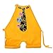 Summer Neonatal Bellyband To Protect The Belly Chest Covering Tie Yellow