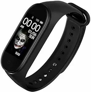 HUG PUPPY ID115 Plus Bluetooth Smart Fitness Band Watch for Men/Women with Heart Rate Activity Tracker Waterproof Body 1Pc Only