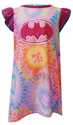 SGI Apparel DC Comics Batgirl Tie Dye Nighty For Girls (2T)