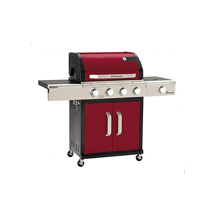 Landmann Gasgrillwagen Triton 4 Mit Pts Bordeaux