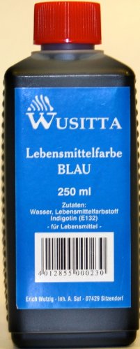 Preisvergleich Produktbild Wusitta Lebensmittelfarbe Blau