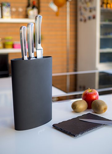 #1 Messerblock / Messerhalter von BRUMA – Unbestückt – Ohne Messer – Borsteneinsatz Herausnehmbar – Für Aufbewahrung der Messer. Zwei Jahre Austauschgarantie - 4