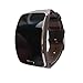 Produktbild Colorful Echtleder Ersatzarmband Fitness Tracker Uhrenarmband Handgelenk Bügel Armband für Samsung Galaxy Gear S SM-R750 Smartwatch (Grau)