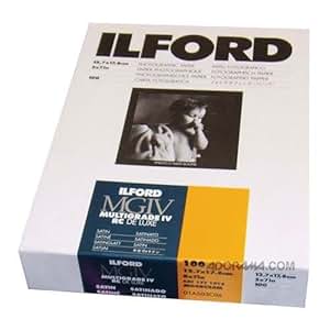 3 PAQUETS PAPIER ILFORD ILFOSPEED RC DE LUXE 17,8 X 12.7 N° 1 25