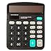 Produktbild JUSTDOLIFE Tischrechner 12 Stelliger Elektronischer Rechner mit Dual Leistung für Das Büro