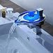 Produktbild - Farbwechsel LED Wasserfall Waschbecken Wasserhahn (unique design) mit Ablaufgarnitur