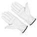 Produktbild STI Handschuhe Blume Kalbsleder Weiß unten von Arbeiten schwere (Promo 4 Pack), Blau Medium
