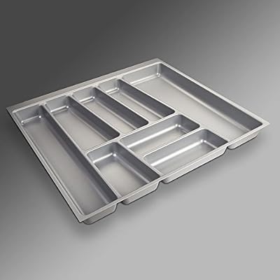 SOTECH ORGA-BOX® II Bac à couvert (462 x 505 mm) pour Nobilia Tiroir de 60 mm Gris Argenté