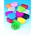 Orthodontic Retainer Box Assorted Colours 2 Pack