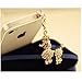 Price comparison product image Vandot Crystal Poodle Dog 3.5mm Anti Dust Plug Bling Earphone Jack Glitter Diamond Rhinestone Headphone Port Stopper Caps For iPhone 3 3G 3GS 4 4GS 4S/iPad 1 2 3 /Ipad mini/ Samsung Galaxy Tab 10.1 P7500 P5110 /Samsung Galaxy Note 10.1/ Samsung Galaxy Tab 7.0 P3110 P6100 P1000/10.1 Supertab, epad,apad, samsung galaxy S2 i9100 i9220 S3 I9300 ,S4 I9500, S3 mini i8190, S4 mini i9190, tab n7000/ HTC sensation XL, DESIRE HD ONE X ,LG P880,Nokia Lumia ,Blackberry ,etc uiversal (Union Jack Style)