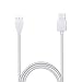 Produktbild Lumsing Fitbit Surge USB Ladekabel Nylon Kabel 3.3 feet/1M Ersatz Ladekabel Power Kable für Fitbit Surge Fitniss (Weiß)
