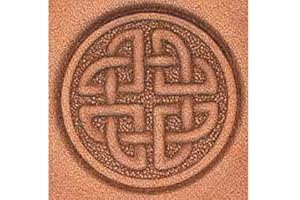 TANDY LEATHER Rund keltisches Craftool 3D-Stempel, Leder Werkzeug Tandy 8537-00 Stamping-Aufdruck