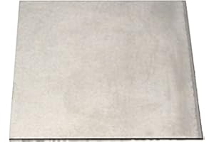 ChenXi Shop Titanium Alloy Plate 2mm x 100mm x 100mm TC4/GR5 Titanium Plate About 4"x4"x0.08"