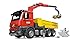 Produktbild Bruder Baustellen LKW mit Kran + Schaufelgreifer