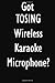Produktbild Got TOSING Wireless Karaoke Microphone: TOSING Wireless Karaoke Microphone Diary Journal