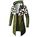 Produktbild Sannysis Herren Slim Fit Pullover Herren Herbst Winter Casual Camouflage Langarm Jacke Mantel mit Reißverschluss Sweatjacke Wärmejacke