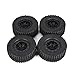 Produktbild EdBerk74 4 stücke AUSTAR 3020 110mm 1,9 Zoll Metallfelge Gummireifen Beadlock Rad Set für CC01 RC4WD D90 1/10 RC Crawler Automodell