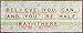 Produktbild 1art1 75177 Motivation - Believe You Can, And You're Half Way There Poster Blechschild 39 x 15 cm