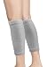 Produktbild FakeFace Einfarbig Kompressionsstrümpfe Wadenschutz Wadenbandage Schienbeinschoner Wärmbehaltung für Basketball, Yoga, Laufen, Wandern, Radsport, Länge 21.5cm* Breit 14cm // 1 Paar (Schwarz/Blau) + Eine Schwarz kleine Beutel