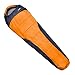 Produktbild Klarfit Gullfoss • Schlafsack • Mumienschlafsack • Camping-Schlafsack • Sleeping Bag • Outdoor • 4-Jahreszeiten-Schlafzeiten • 350g/m² H4 Hohlfaser • 2-lagig • 4-Loch-Füllung • bis -5 °C • Konturkapuze & Wärmekragen mit Kordelzug • ca. 1,5 kg • orange
