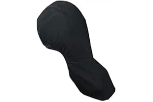 Lrtzizy 420D Boat Full Outboard Engine Cover Protection Waterproof Sunshade Dust-Proof for Motor Fits 6-15HP