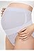 RelaxMaternity 5150 (White, M) Silver fibre over the bump maternity knickers
