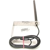 Alda PQ Antenne zur Wandmontage für 2G (GSM), 3G (UMTS), 4G (LTE) mit SMA/M Stecker und 2,5m Kabel 2 dBi Gewinn