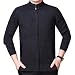 Produktbild Herbst und Winter Business Casual Pullover Herren warme Pullover Strickjacke Herren Kragen Pullover T-Shirt (Farbe : Gray, größe : L)