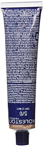 Wella Professionals Koleston Perfect 5/0 Haarfarbe, hell braun, 1er Pack (1 x 60 ml) - 4