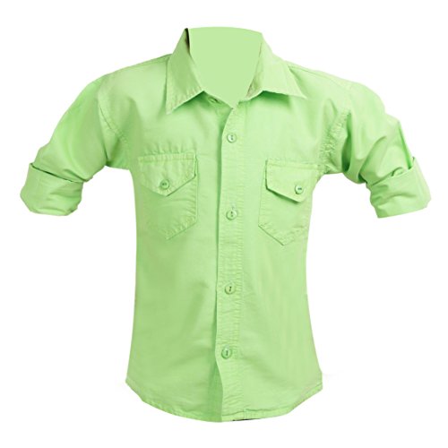 Ice Blue Casual Cotton Shirts for Boys (6-12 Months) RS.399 (56.00% Off) - Amazon