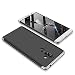 Produktbild Handyhülle für Nokia 7 Plus ,ERLI 3 in 1 Ultra Dünn 360°Full Body Schutz Schutzhülle ,Panzerglas Displayschutzfolie für Nokia 7 Plus , Anti-Kratzer Elegant Stoßfest Hart PC Skin Rückdeckel Glatte Rückseite Bumper tasche für Nokia 7 Plus (Schwarz + Silber)