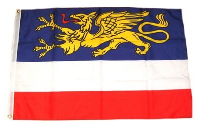 Flagge Fahne Rostock 60 x 90 cm FLAGGENMAE®