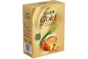 FREE 2B ganaric Tata Tea Gold 900g – Premium Blend of Fresh Tea gold Leaves - Strong ad Rich Tasting Tea gold, 900 g (Pack of 1)