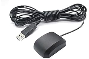 Stemedu USB GPS Module Vk-162 Glonass Navigation, Works for Stratux Windows 10 Linux for Arduino Raspberry PI Google Earth,Waterproof Anti-dust Magnetic