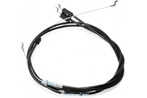 PERFEKTGARTEN Kit câble Bowden : câble d'accélérateur et câble d'embrayage compatible avec les tondeuses à gazon Scheppach Hyundai Brast MotecPrescott Daye ZGONC Florabest Hanseatic Cobra