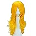 S-noilite® Stylish 60cm Long Curly Full Head Wigs Cosplay Costume Party Fancy Dress Anime Wig Yellow